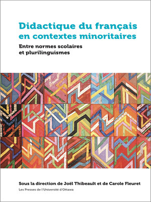 cover image of Didactique du français en contextes minoritaires